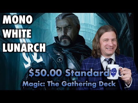 Beat the Heat in Magic: The Gathering with Mono White Lunarch! A $50 Budget MTG Deck