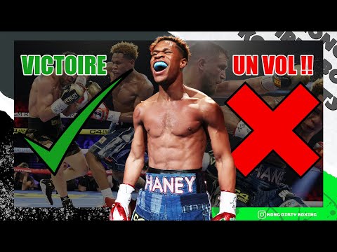 Haney vs Lomachenko, le vol de l'année ? #haneylomachenko #boxe