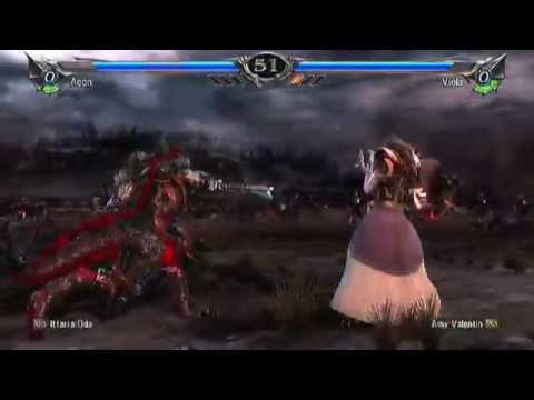 Soulcalibur V: Ittarra Oda (Aeon) Vs. Amy Lionheart (Viola)