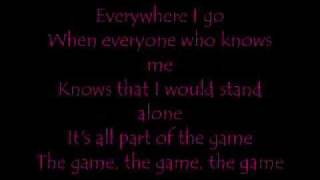 Alyssa Reid - The Game ; [ LYRICS ]