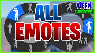 [Patched] How to unlock ALL EMOTES and EMOTE CONTROLLER - UEFN Creative 2.0