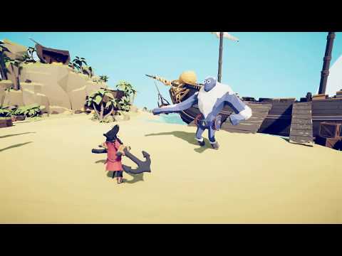 Blackbeard Vs every unit - Totally Accurate Battle Simulator TABS