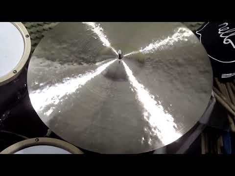 22 Medium Light Rustico Ride, 2465g - Handcrafted cymbals by Craig Lauritsen