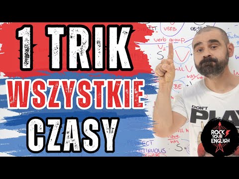 1 trik na WSZYSTKIE czasy angielskie | Rock Your English odc. 254
