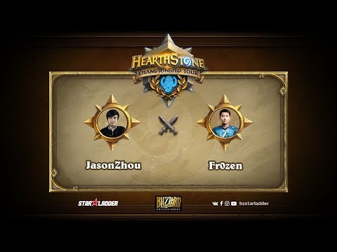 JasonZhou vs Fr0zen, 1/2, Hearthstone World Championship 2017