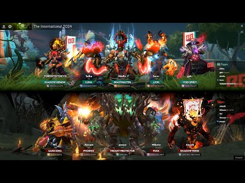 DOTA 2 - THE INTERNATIONAL 2024 - BB TEAM VS TALON - PLAY OFF