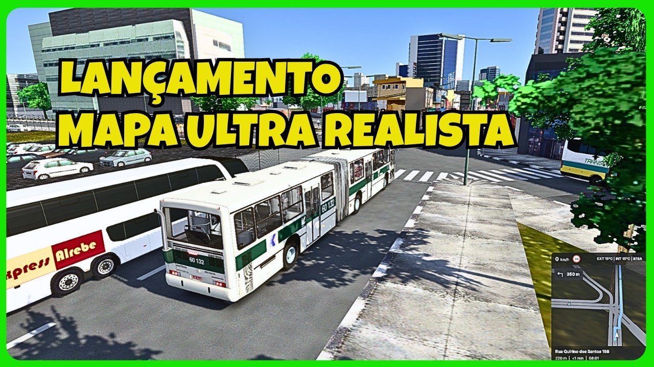 🟢OpenOMSI Gameplay Mapa Projeto SP Norte V1.0 | Mod Torino GV MB O-400UPA | OMSI 2 | Mods e Mapas