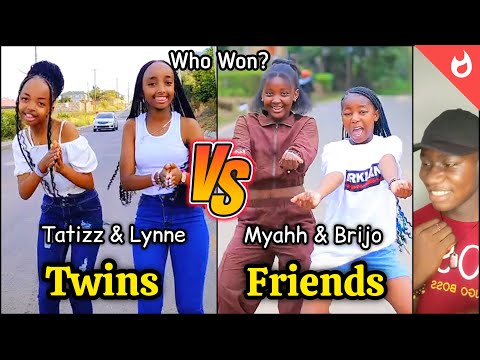 New Dance Challenge 🔥~ Lynne & Tatizz Vs Brijo & Myahh | Tiktok Dance Challenge