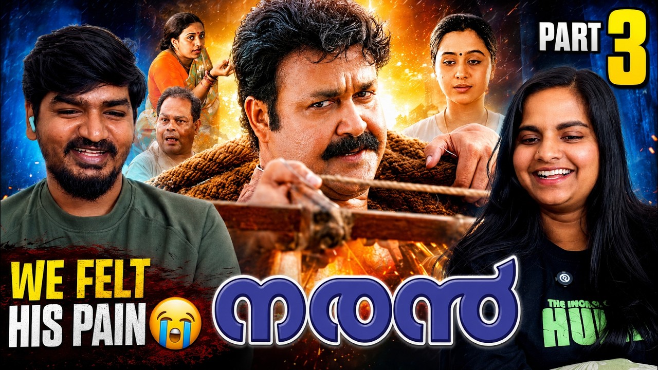 🤯🔥 LALETTAN Showed Us a DIFFERENT Velayudhan! 😭💔 | Naran Movie Reaction Part 3 | Tamil Family Reacts
