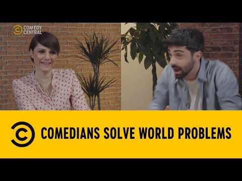 Comedians Solve World Problems: Lunghezza del Pene - Velia Lalli e Daniele Gattano