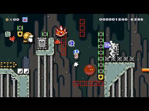 Auto "Z" Zone (read🡓) 半自動 (說明🡓) by The Hope 🍄 Super Mario Maker 2 ✹Switch✹ #aot