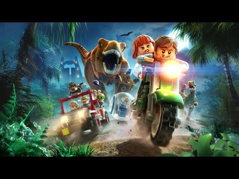 LEGO Jurassic World Demo - DINOSAURS! T-REX!