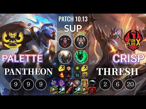 GAM Palette Pantheon vs FPX Crisp Thresh Sup - KR Patch 10.13