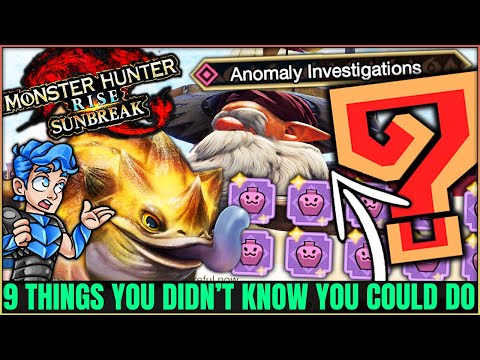 9 More Things You Didn't Know About in Sunbreak - Tips Tricks & More - Monster Hunter Rise Sunbreak!