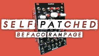 Video thumbnail for SELF PATCHED! Befaco Rampage // Complex function generator modulation by DivKid