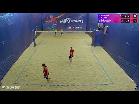 12:50 M. Horobets / V. Kelbas - D. Svyrydenko / V. Kraievskyi 27.04.2023 | Winners Beach Volleyball