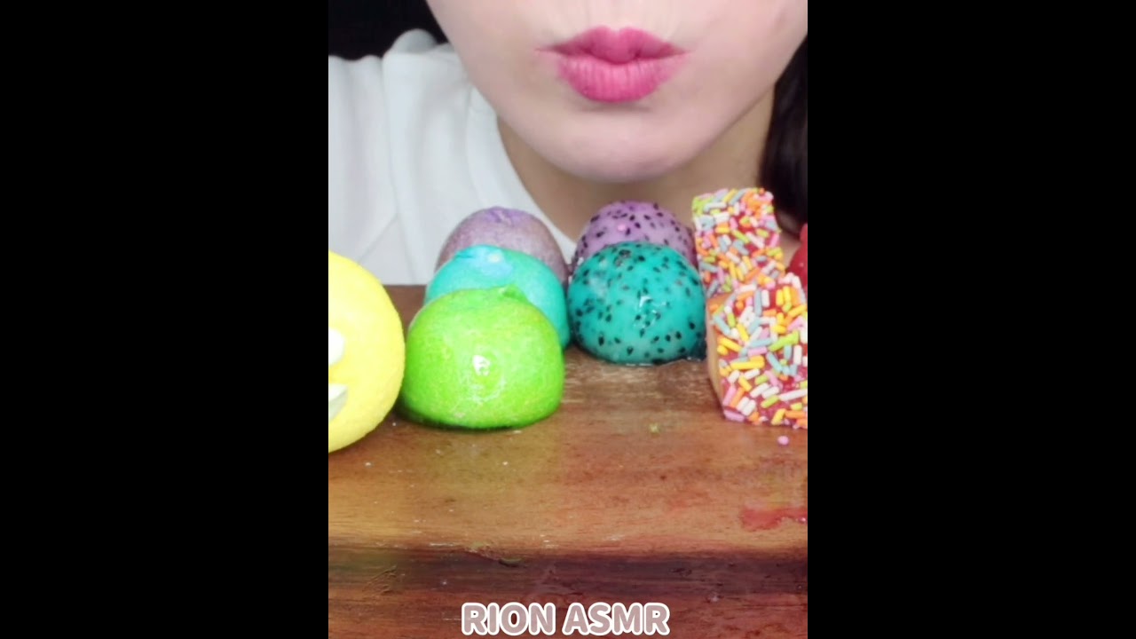 DRAGON FRUIT EATING SOUNDS カラフルドラゴンフルーツ🐲#asmr #mukbang #咀嚼音#ドラゴンフルーツ#eatingsounds#satisfying