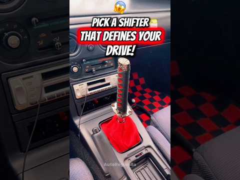 Pick a Shifter That Defines Your Drive! 🚗⚙️ #shorts #automobile #shifter #gear