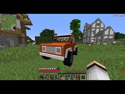 4. Sezon Minecraft Modlu Survival Bölüm 19 -  ARABAMIZ OLDU 🚗