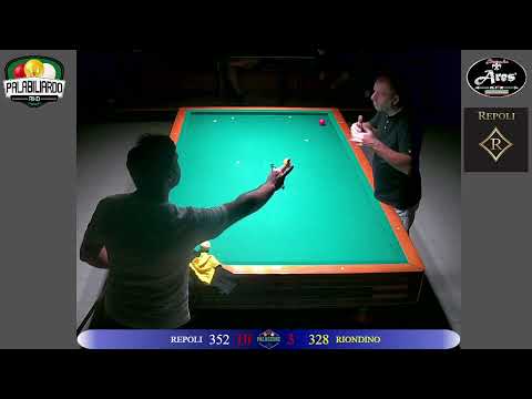 7 Luglio 2022 - Repoli Vs Riondino - Live dal Palabiliardo Rho