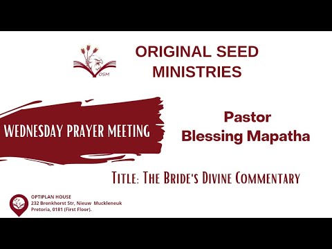 2023-0419PM - The Bride's Divine Commentary