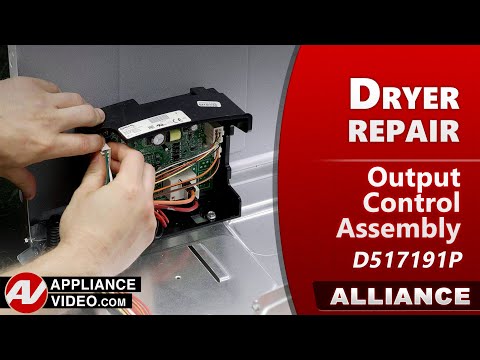 Speed Queen Dryer Will Not Start - Output Control Repair and Diagnostic