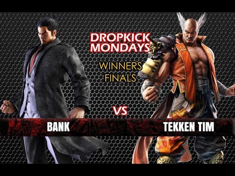 Tekken Tim (Heihachi) vs Bank (Kazuya/Lars) - Dropkick Mondays 11/06/17