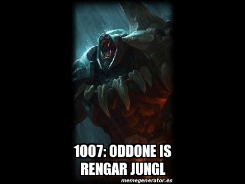 1007: Oddone is rengar jungla  - S5 Preseason Challenger Ranked  League Of Legends