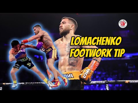 Watch to learn footwork tip to move like Lomachenko