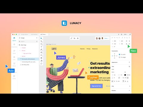 Lunacy 8 - Free design tool. Faster than Figma. Smarter than Sketch.