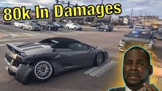 Super Cars Getting Hit By Morons! (Instagram Car Fails)