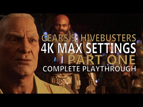 Gears 5: Hivebusters Full Campaign - 4K Max Graphics (PC) - Part 1/2