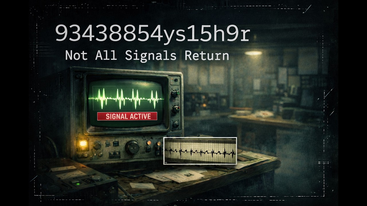 Not All Signals Return