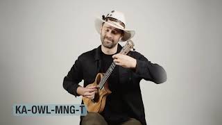 Tenorové elektro-akustické ukulele Kala KA-OWL-MNG-TE Relevator Night Owl
