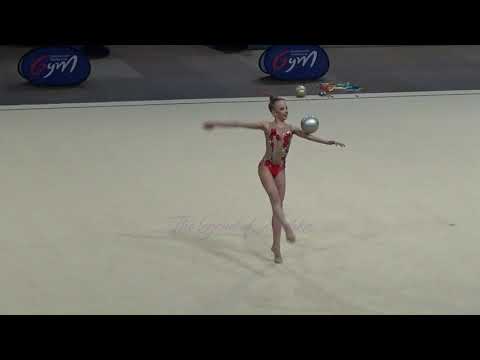 Stella PIKHULYA ballon - 2019 Championnat de France Créteil AA (junior Elite)