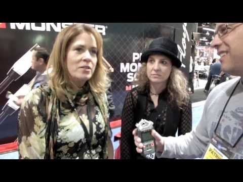 Bangles Guitarists Vicki Peterson and Janet Robin at  Namm 2013 discuss their favorite rock riffs