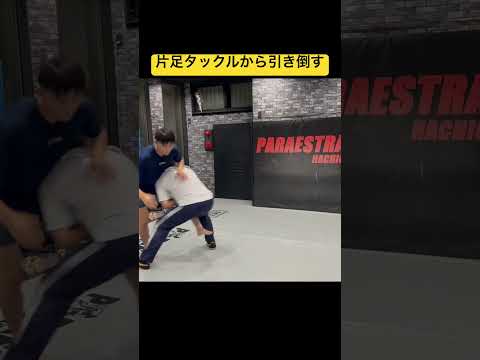 片足タックルから引き倒す　#RIZIN #パラエストラ八王子