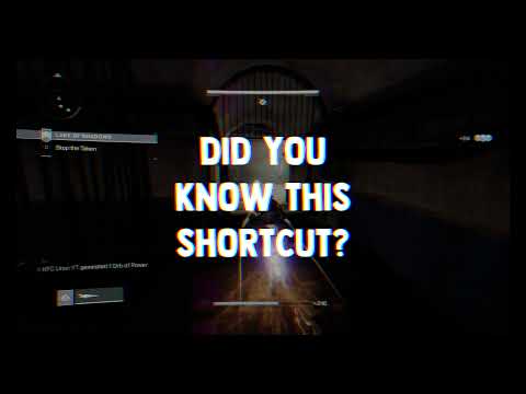 DID YOU KNOW THIS SHORTCUT? (LAKE OF SHADOWS STRIKE) || DESTINY 2