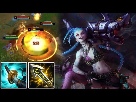 CHALLENGER JINX SMURF 4v5 CARRY WITH PENTA