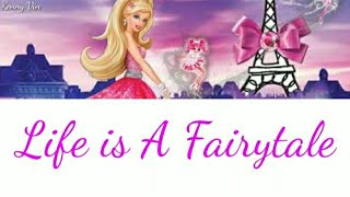 Download lagu Life Is A Fairytale (Tiffany Giardina) From Barbie A Fashion Fairytale - lyrics video mp3