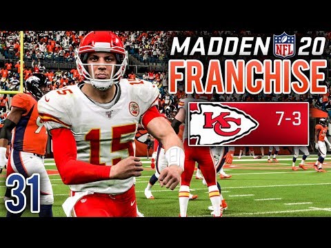 Can Broncos Contain  Patrick Mahomes & Chiefs? - Madden 20 Broncos Franchise (Y2:G11) - Ep.31
