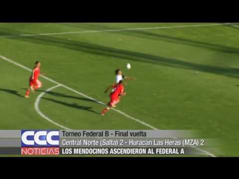 Torneo Federal B   Final vuelta  Central Norte Salta 2   Huracán Las Heras MZA 2