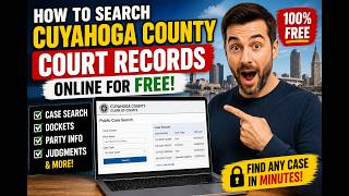 How to search Cuyahoga County court records online for free