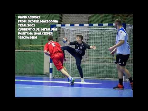 Hanball player |GOALKEEPER| - David Acevski (HC Metalurg)