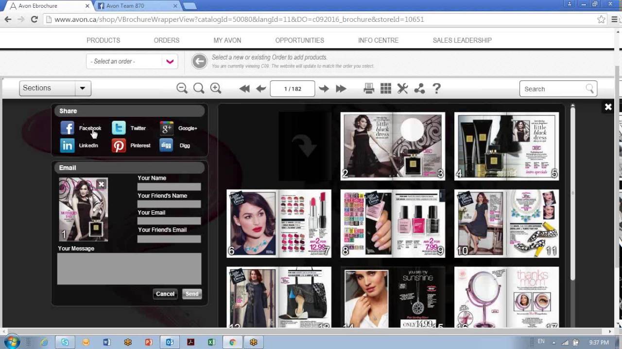 Avon Canada Share your eBrochure and Flyers!