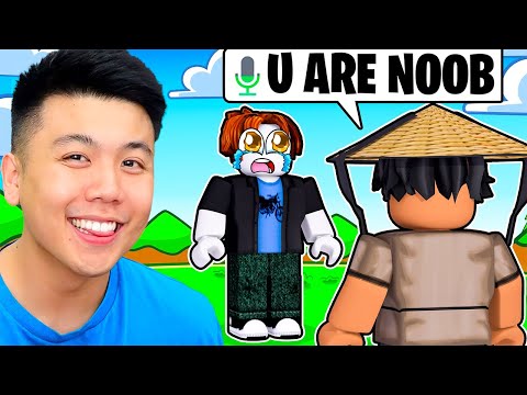ROBLOX Asian Dad Voice TROLLING Noobs (Part 2)