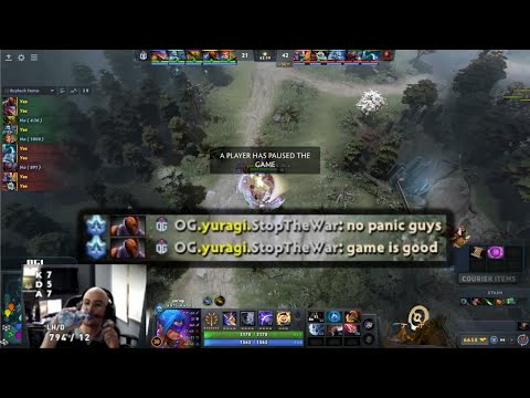 "NO PANIC GUYS. GAME IS GOOD" - Yuragi on OT double Pause