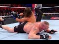 Brock Lesnar Vs Aj Styles Champion Vs Champion Match WWE Survivor Series 2017