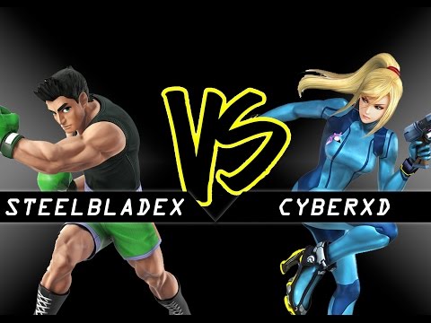 CyberXD (ZSS) vs. SteelbladeX (Little Mac) - Smash 4