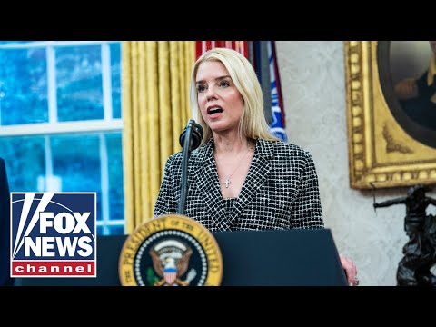 AG Pam Bondi holds press briefing at White House